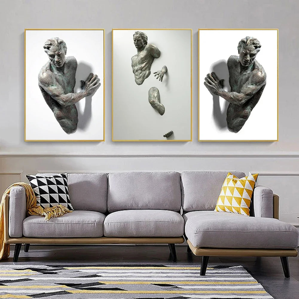 Obraz 3D na Płótnie Canvas 60x80cm - Nowoczesna Dekoracja Ścienna