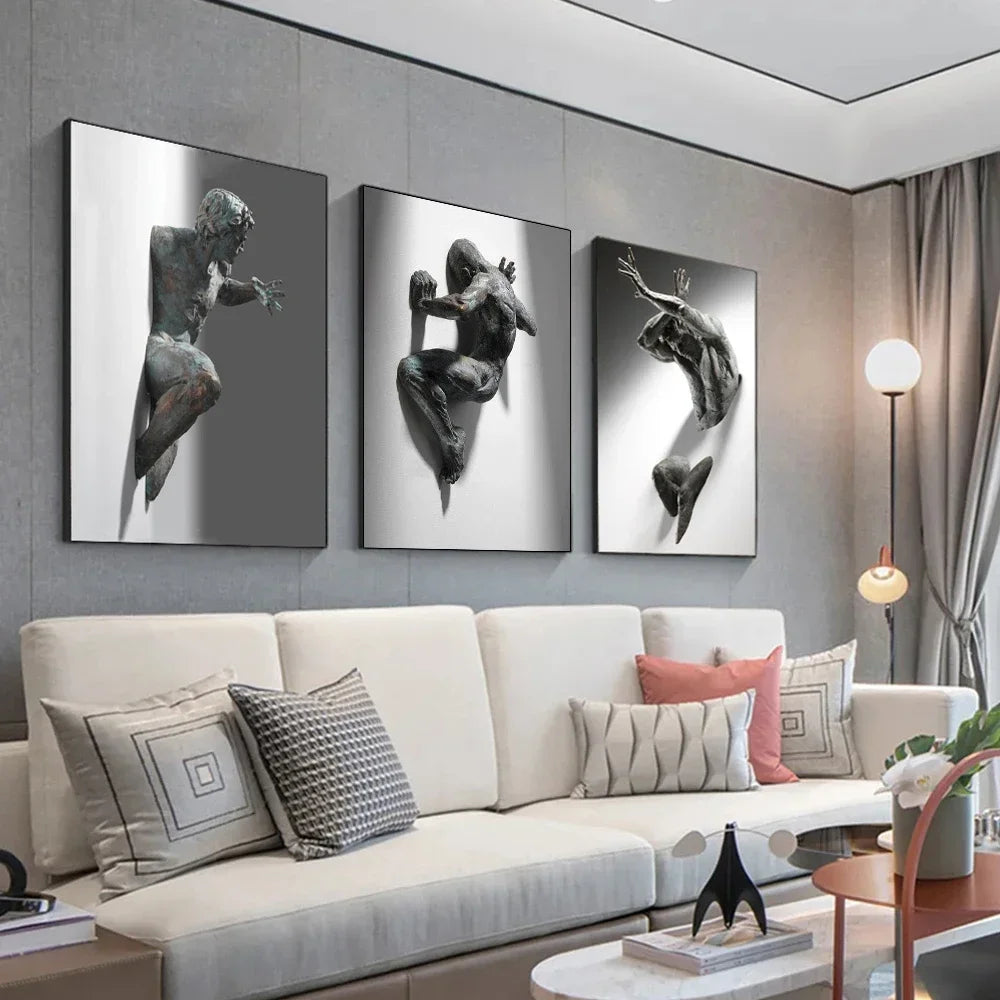 Obraz 3D na Płótnie Canvas 60x80cm - Nowoczesna Dekoracja Ścienna