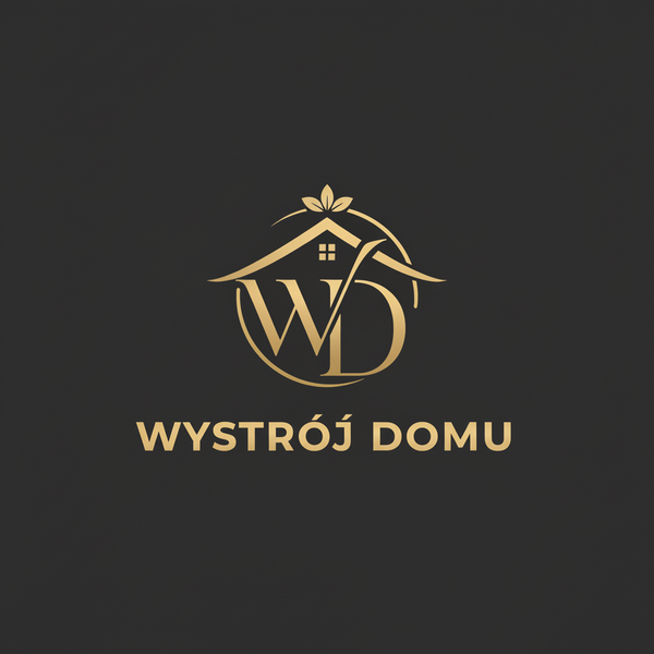 Logo Wystrój domu - większe litery